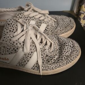 Gola Grandslam Cheetah Sneakers Anthropologie Women's Size 9